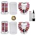 Ladyhood Extra Look 12 Colour Lip Gloss Lipstick Buy 1 Get 1 Free With Kajal RS.146.00