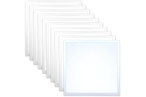 ‎XTEND ECOLIGHT Xtend 10x LED Panel 62x62 6000K | Tageslichtweiß 36W Kaltweiß 4320lm effizient 120lm/W flickerfrei | ultraslim LED Rasterleuchte | ENEC PMMA PLs3.0