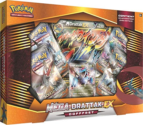 OTTO Coffret Mega drattak ex - asmodee - Version française - Carte a Collectionner Francaise Pokemon - Edition Limitee