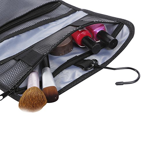 Kulturbeutel – Kulturtasche – Kosmetiktasche – Reise-Waschtasche – Wasserdicht – Faltbar – zum Aufhängen – lebenslange Garantie – Safe Hands Travel - 3
