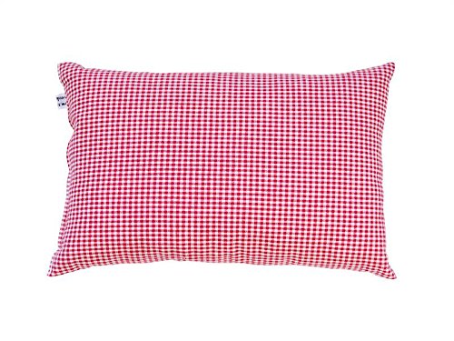 Zirbenkissen 27×18 cm mit 100 % Zirbenholzflocken 100 % Bezug aus Baumwolle Beruhigung Entspannung und Hilfe bei Kopfschmerzen 100 % Handarbeit aus Tirol - 3