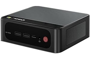 Beelink Mini PC SER5 MAX Mini Computer con AMD Ryzen 7 6800H (8C/16T, fino a 4,7 GHz), Grafica AMD Radeon, 32G(16G*2) LPDDR5, 1TB M.2 PCIe SSD, Supporto BT 5.4/WiFi 6/2500 Mbps LAN/HDMI/DP/Type-C