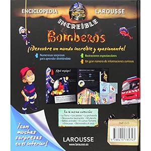 Bomberos (Larousse - Infantil / Juvenil - Castellano - A Partir De 5/6 Años - Enciclopedia Increíble 5 Años)
