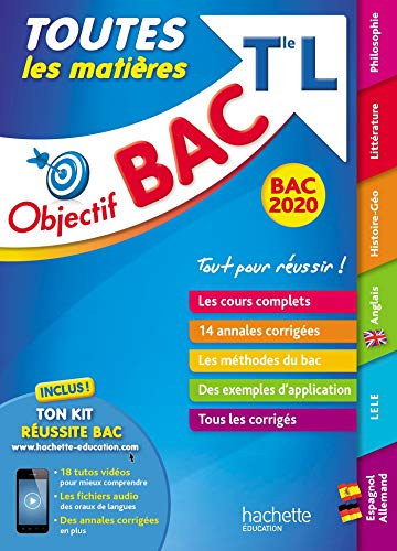 Objectif Bac 2020 Toutes les matières Term L Objectif Bac 2020 Toutes les matières Term L