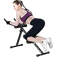 Panana Ab Machine Abdominal Trainers AB Workout Machine for Home Gym Foldable Core Strength Training Ab Cruncher Fitness Equipment with 5 Levels and Digital Display