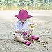 I Play Unisex Baby Solid Brim Sun Protection Hat Hot Pink 12-18 Months