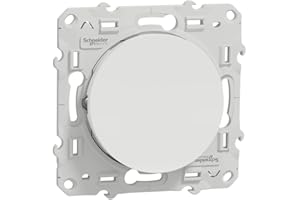Schneider Electric - Odace, permutateur Blanc, 10 A, à vis - S520205