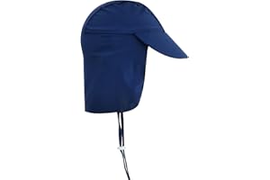 PTJJXA Gorra Protección UV Bebe, Gorro Playa Bebe, Gorra Proteccion Solar Bebe, Bebés Sombrero de Protección Solar UPF 50+ Sombrero Ajustable para 1-6 Años