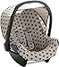 Janabebe® MAXI-COSI Cabriofix, Citi, Streety.fix, Jané Koos BLACK BROKEN ROCK STAR COVER + PROTECTION HARNESS