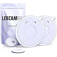Lexcam Adhesive Freestyle Libre 3 Only Sensor Covers – Pack of 20 Patches, Waterproof, Transparent Cover w/Hole in Middle for Continuous Glucose Monitoring Device, Sensor is NOT Included