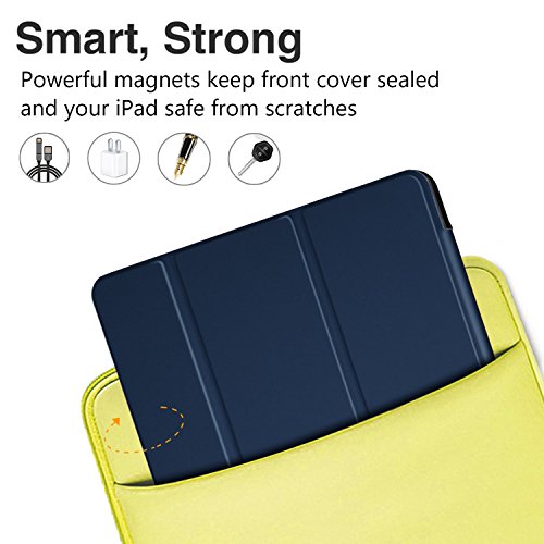 Lenovo Tab3 10 Plus 25,65 cm hülle, IVSO hochwertiges PU Leder Etui hülle Tasche Case – mit Standfunktion, super 360° Anti-Wrestling, ist für Lenovo Tab3 10 Plus Tablet-PC perfekt geeignet (Für Lenovo Tab3 10 Plus, Blau) - 3