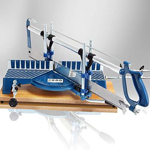 Gehrungssäge 550mm Winkelsäge Fliesensäge Säge Handsäge Kappsäge Feinsäge Tischsäge +/- 22,5° bis +/- 90° verstellbar - 2