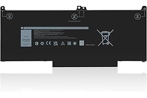 ASUNCELL 60Wh MXV9V Laptop-Akku für Dell Latitude 5300 E5300 5310 E5310, Inspiron 7300 E7300 7400 E7400 7306 Series, P96G P97G P99G P100G MXV9V 5VC2M 05VC2M 829MX 0829MX 7.6V