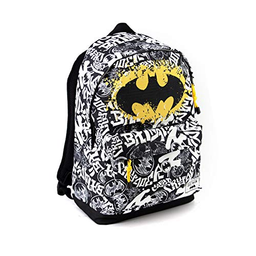 Preisvergleich Produktbild Karactermanía Batman Kinder-Rucksack, 44 cm, Schwarz (Negro)