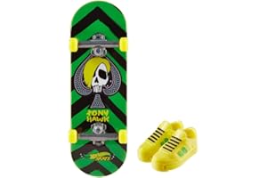 Mattel Hot Wheels - Mini monopatín con Zapatillas, Modelos a Juego, Multicolor (HNG26)