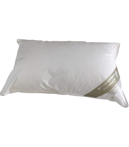 Hofmann Daunenkissen 45x45 Cm – Kuschelweich Und Voll Mit 250 G Neuer Daunen