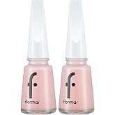 Flormar Klasik Parlak Bitişli Y&uuml;ksek Pigmentli Oje Nail Enamel 397 Rose Coral New (2 paketi)