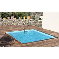 Piscina Madera Gre Carra TerraPools 300x300x119 cm.
