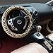 Produktbild Duoying Leopard Auto Lenkradbezug Dreiteiliges Set Plüsch Set mit Leopardenmuster Multi-Color Variable Ginseng Beige