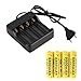 Produktbild Akku und Ladegerät , YUYOUG 4X 18650 3,7V 9800Mah Aufladbare Li - Ion Batterie - LadegeräT FüR Smart