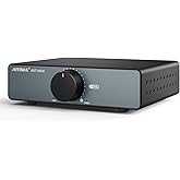 AIYIMA A07MAX 300Wx2 Class D Mini Amplifier Stereo Hifi TPA3255 | Desktop Amplifier 2.0 CH for Bookshelf Speakers,AUX Output,