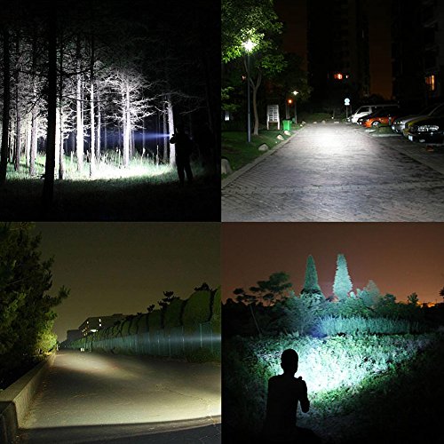 PovKeever Mini LED Taschenlampe USB wiederaufladbare Taschenlampe, 900 Lumen CREE XPE2 R5 Taschenlampe 5 Modus Taschenlampe 18650 Akku für Arbeit / Wandern / Camping enthalten - 5