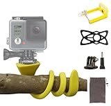 Topnovo Portable Flexible Travel Tripod Mini Camera Tripod &...