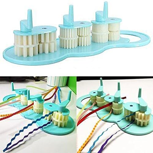 AUAUDATE Paper Curling Quilling Plastic Crimper Wave Shaper Origami Craft DIY Crimping Tool