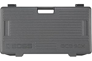 BOSS BCB-90X Large Guitar and Bass Effects Pedal Board And Case with Integrated Lid
