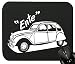 Produktbild TLM Oldtimer Ente 2CV Yountimer Mauspad für Gaming und Grafikdesign 230x190x5mm