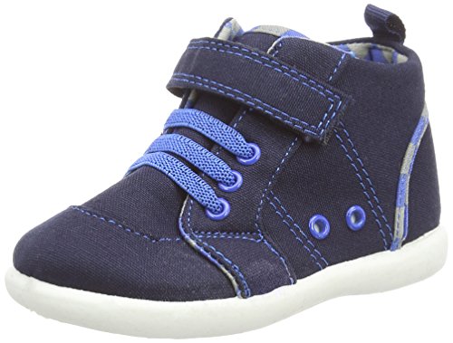 Pumpkin Patch First Hi Tops, Baby Boys' Trainers, Dark Sapphire, 7.5 UK Child