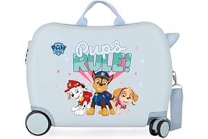 LA PATRULLA CANINA Paw Patrol Paw Patrol Playful Kinderkoffer, Blau, 50 x 38 x 20 cm, starrer ABS-Kombinationsverschluss seitlich, 34 l, 3 kg, 4 Gepäckstücke