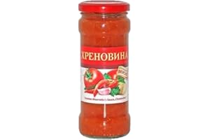 STEINHAUER Tomaten-Meerrettich Sauce "Chrenovina" | 295g | Gesättigter Geschmack und Aroma