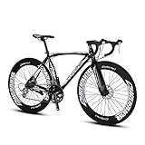 Para montar en carretera y hacer carreras.Frenos de disco mecánico, 100% seguros.