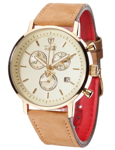 DETOMASO Herren-Armbanduhr Analog Quarz DT1052-H DETOMASO Herren-Armbanduhr Analog Quarz DT1052-H