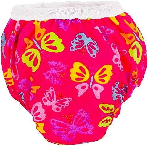 Kushies D1497 51 Nappy Underwear, 15-17 kg – Butterfly Pink