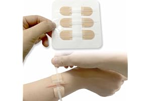 Akutsårstängare Band Aid, blixtlåsreparation utan stygn, suturer, självhäftande bandage för första hjälpen, brun, 3 st (45 x 10 mm)