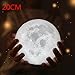 Produktbild Table Desk Moon Lamp, OverDose 3D USB LED Magische Mond Nacht Licht Mondschein Tisch Schreibtisch Mond Lampe Geschenk nachtleuchte stimmungslicht