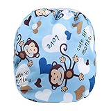 Sijueam Schwimmwindel Waschbar Mehrwegwindeln Baby Diapers Wasserdicht Windelhosen Unisex Einheitsgröße Einstellbar Badeshorts Leakproof Wassersport Bademode - 5