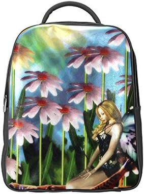Magical Day In Spring Lovely Seasons Leaves Backpacks Black Medium