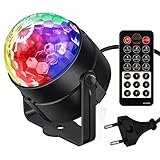 【Perfekt für Partylicht】Bestes Design für Party, Disco, Ballsaal, KTV, Bar, Bühne, Club usw. Das Disco-Licht kann für Karaoke-, DJ-, Hochzeits-, Feier-, Familien- oder Freunde-Urlaubsparty verwendet werden.