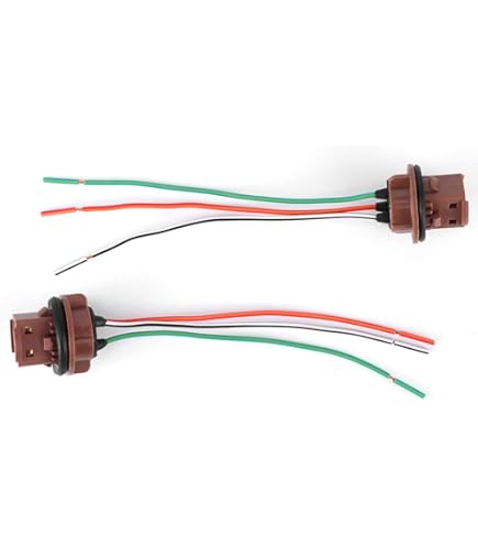 Adattatore Presa 7443 T20 Per Auto - Confezione Da 2, Connettore Cablaggio Per Luci - Foto 6