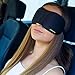 Produktbild 3D Schlafmaske Beste Augenmaske zum Schlafen. 3D konturierte, organische & Naturseide Eyemask mit hochwertigen Ohrstöpseln und transparenter Reisetasche.