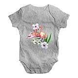 TWISTED ENVY Baby Jungen (0-24 Monate) Body Gr. 3-6 Monate, grau meliert