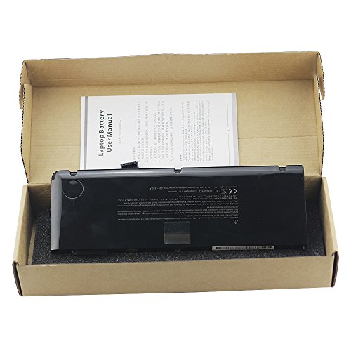 Laptop Ersatz Akku für Apple MacBook Pro 15″ A1321 A1286 (2009 2010 Version) Unibody Passend 661-5211 661-5476 MC118 MB985 MB986 MC371 MC372 MC373 Notebook Batterie [11,1V 7800mAh] - 2