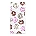Produktbild Sony Xperia XZ Hülle,Sony Xperia XZ Schutzhülle, Edaroo Cute Donuts Muster Weich Backcover Schutzhülle Durchsichtig Flexibel Klar Transparent Gel Silikon Tpu Hülle Superdünn Stoßfest Tasche Etui Bumper für Sony Xperia XZ