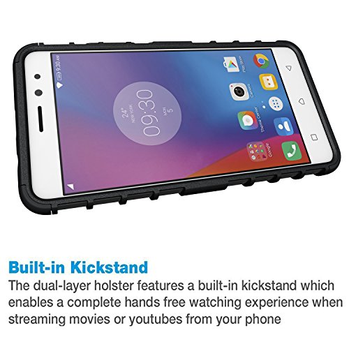 Lenovo K6 HÃ¼lle, ykooe (Silikon Series) Lenovo K6 Dual Layer Hybrid HandyhÃ¼lle Drop Resistance Handys Schutz HÃ¼lle mit StÃ¤nder fÃ¼r Lenovo K6