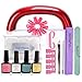 Neverland UV Lamp with Top/ Base Coat Plus 2 Colours and nail Tool