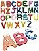 Produktbild HOMETOOLS.EU® - 26 Bunte Holz Lern Buchstaben Alphabet Kühlschrank-Magneten ABC | Spielend lernen | 26-teilig magnetisch