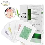Foot Detox Pads, BMOSTE Detox Foot Patches 100% Natural Organic - Remove Body Toxins - Body Stress Relief - Improve Sleeping - Toxin Foot Patches Foot Toxin Pads Foot Pads Toxins Detox - 10PCS